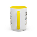 San Diego Coffee Mug | California Souvenir City Gift | Accent Color Ceramic 11oz 15oz