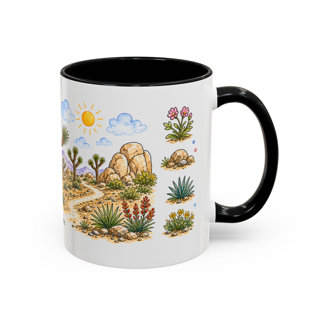 Joshua Tree National Park Mug | US Travel Souvenir Accent Coffee Mug | 11oz 15oz Ceramic Cup