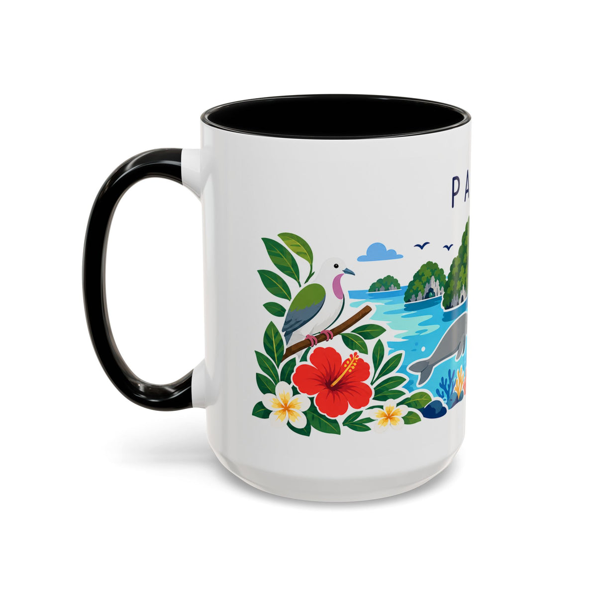 Palau Coffee Mug | Travel Souvenir Accent Mug | Country Gift Ceramic Cup 11oz 15oz
