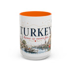 Turkey Home Country Mug | Moving Away Gift | Long Distance Friendship | 11 oz 15 oz Accent Mug