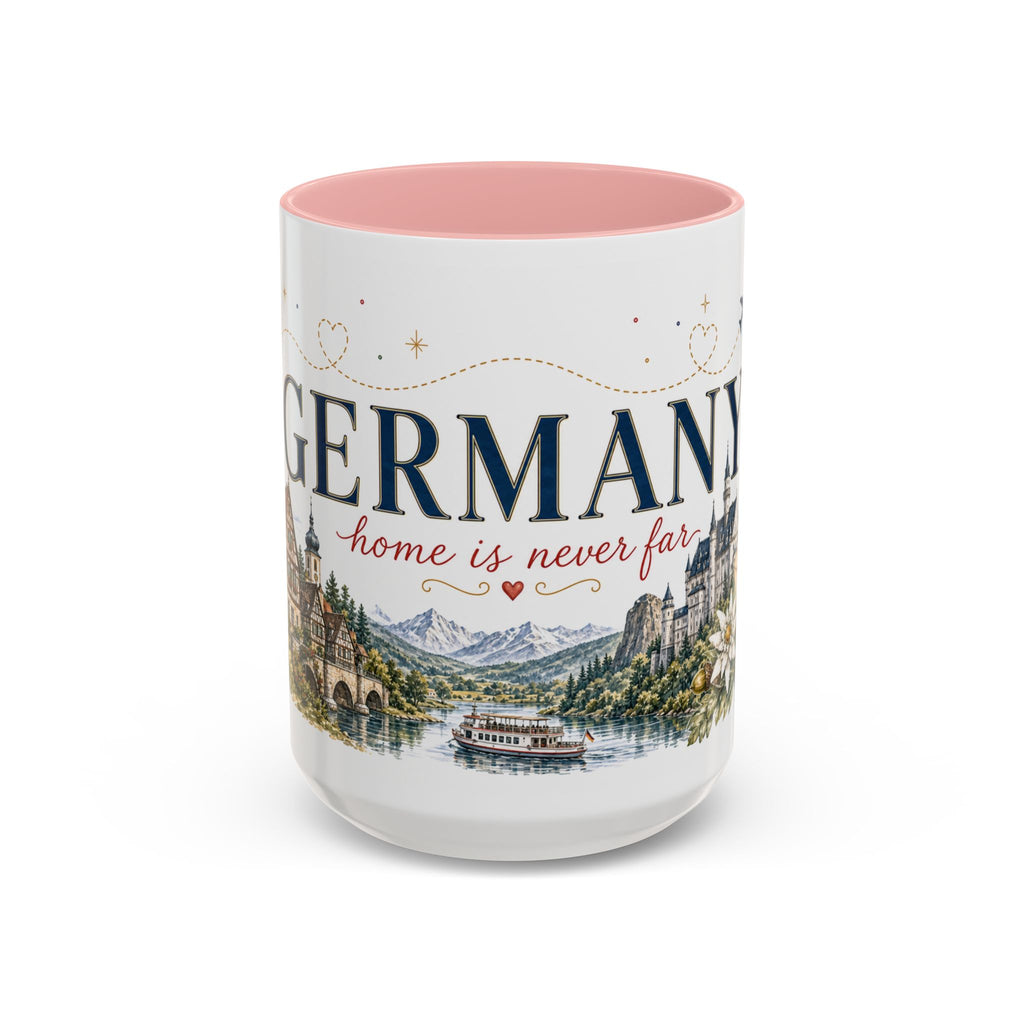 Germany Home Country Mug | Moving Away Gift | Long Distance Friendship | 11 oz 15 oz Accent Mug