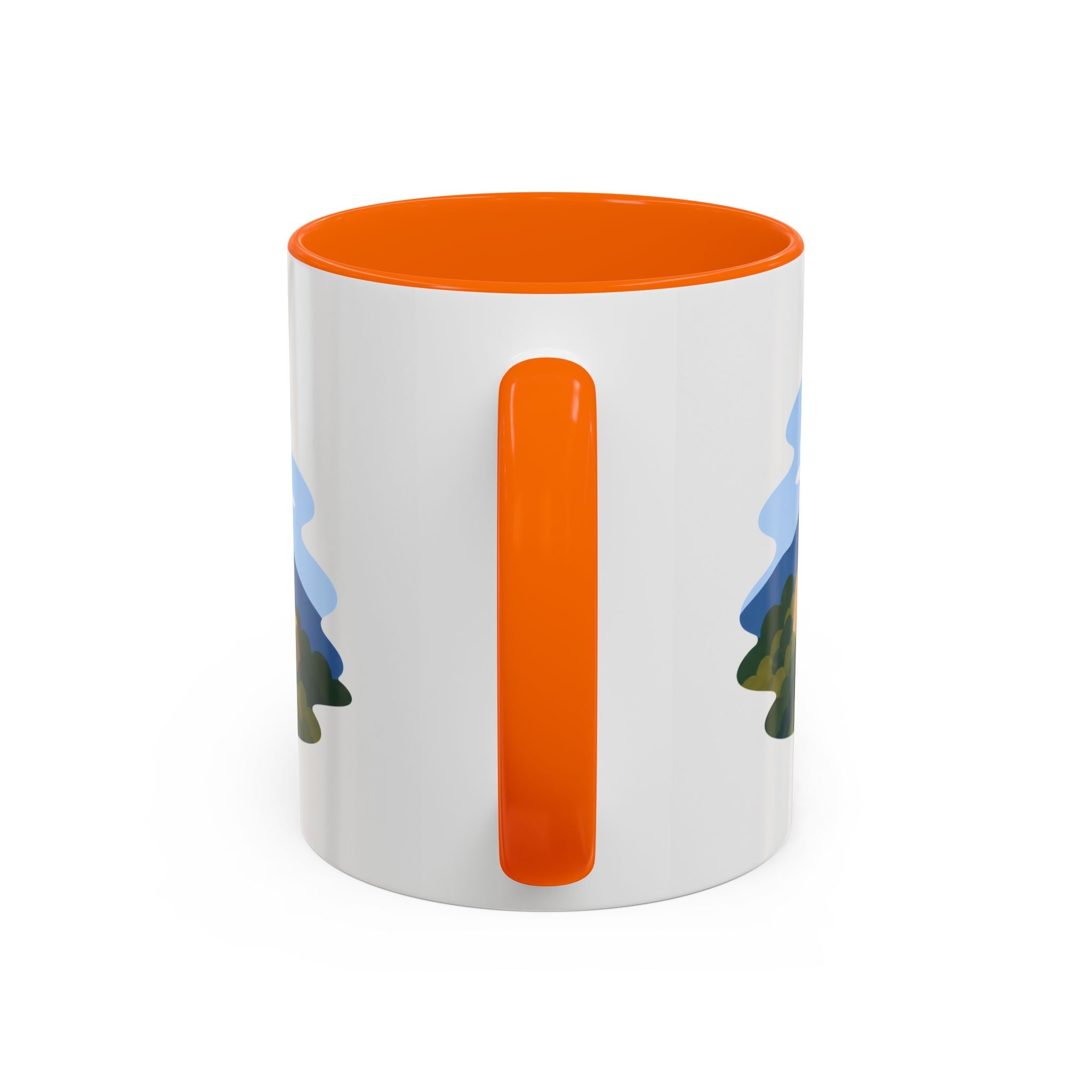 Pinnacles National Park Coffee Mug | Solid Color Block Park Souvenir | 11oz 15oz Accent Mug