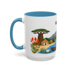 Malawi Coffee Mug | Travel Souvenir Accent Mug | Country Gift Ceramic Cup 11oz 15oz
