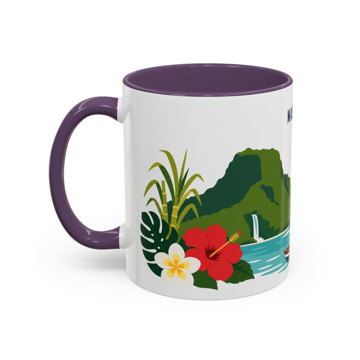 Mauritius Coffee Mug | Travel Souvenir Accent Mug | Country Gift Ceramic Cup 11oz 15oz