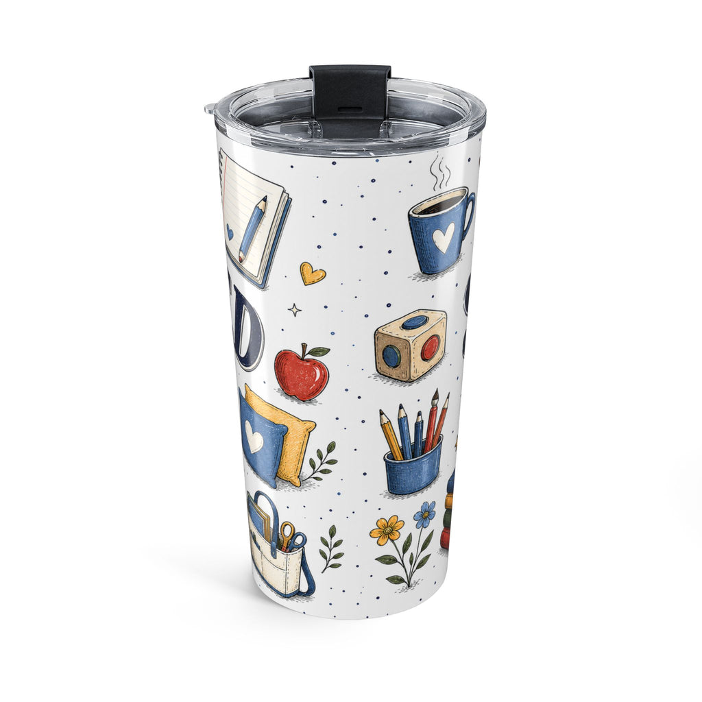 Special Ed Team 20oz Tumbler | Progress Over Perfect | Insulated Stainless Steel Travel Cup