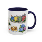Providence Illustrated Travel Mug | City Souvenir Accent Coffee Mug | 11oz 15oz Ceramic Cup