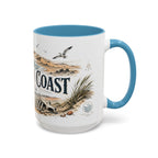 Skeleton Coast Mug, Namibia Travel Souvenir, Bucket List Gift, Accent Ceramic Coffee Mug 11oz 15oz
