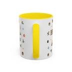 Santa Fe Christmas Mug | Watercolor City Souvenir | Ceramic Coffee Cup (11oz 15oz)