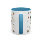 Los Angeles Christmas Mug | Watercolor City Souvenir | Ceramic Coffee Cup (11oz or 15oz)