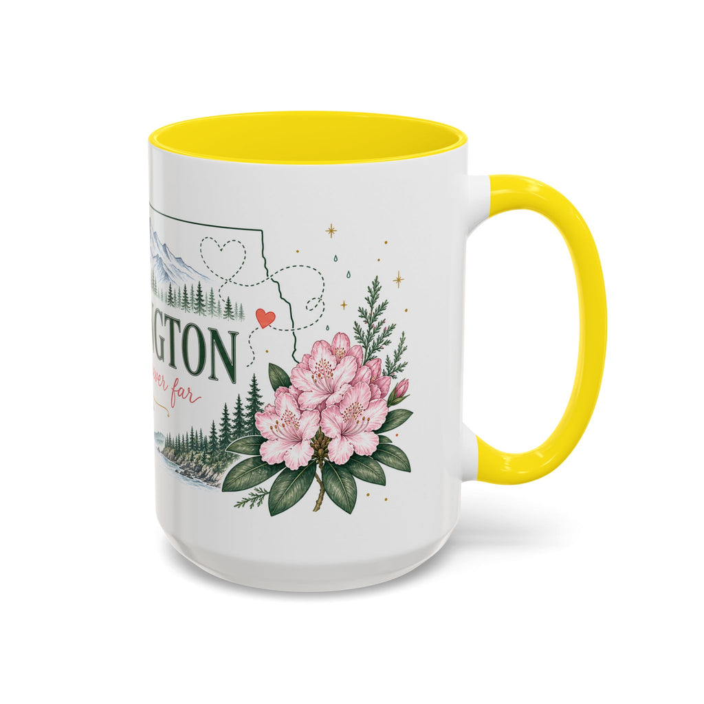 Washington State Map Mug | Moving Away, Homesick, Long Distance Friendship Gift