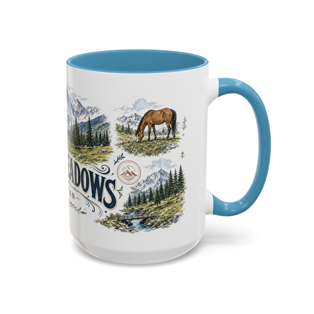 Fairy Meadows Mug, Pakistan Travel Souvenir, Bucket List Gift, Accent Ceramic Coffee Mug 11oz 15oz