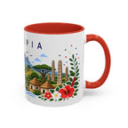 Ethiopia Coffee Mug | Travel Souvenir Accent Mug | Place Gift Ceramic Cup 11oz 15oz