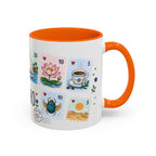 Cairo Coffee Mug | Postage Stamp Collage Mug | Travel Souvenir Accent Cup 11oz 15oz