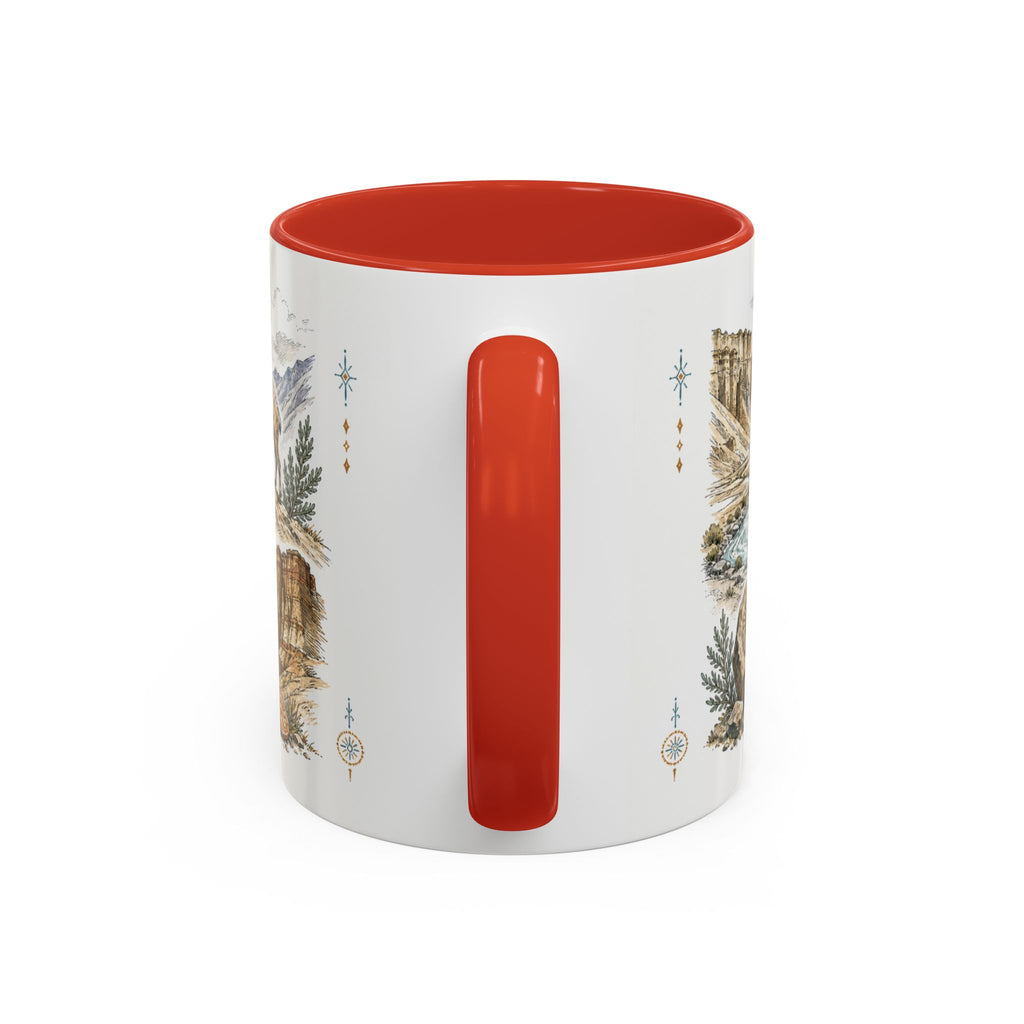 Spiti Valley Mug, India Travel Souvenir, Bucket List Gift, Accent Ceramic Coffee Mug 11oz 15oz