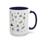 Denali National Park Christmas Mug | Watercolor Travel Souvenir | Holiday Gift | Accent Ceramic Coffee Cup 11oz 15oz