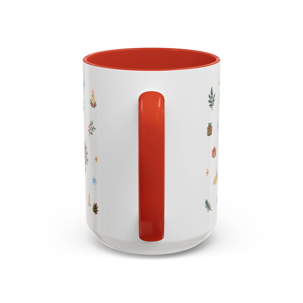 Indiana Dunes National Park Christmas Mug | Watercolor Travel Souvenir | Holiday Gift | Accent Ceramic Coffee Cup 11oz 15oz