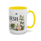 Bangladesh Home Country Mug | Moving Away Gift | Long Distance Friendship | 11 oz 15 oz Accent Mug