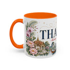 Thailand Home Country Mug | Moving Away Gift | Long Distance Friendship | 11 oz 15 oz Accent Mug