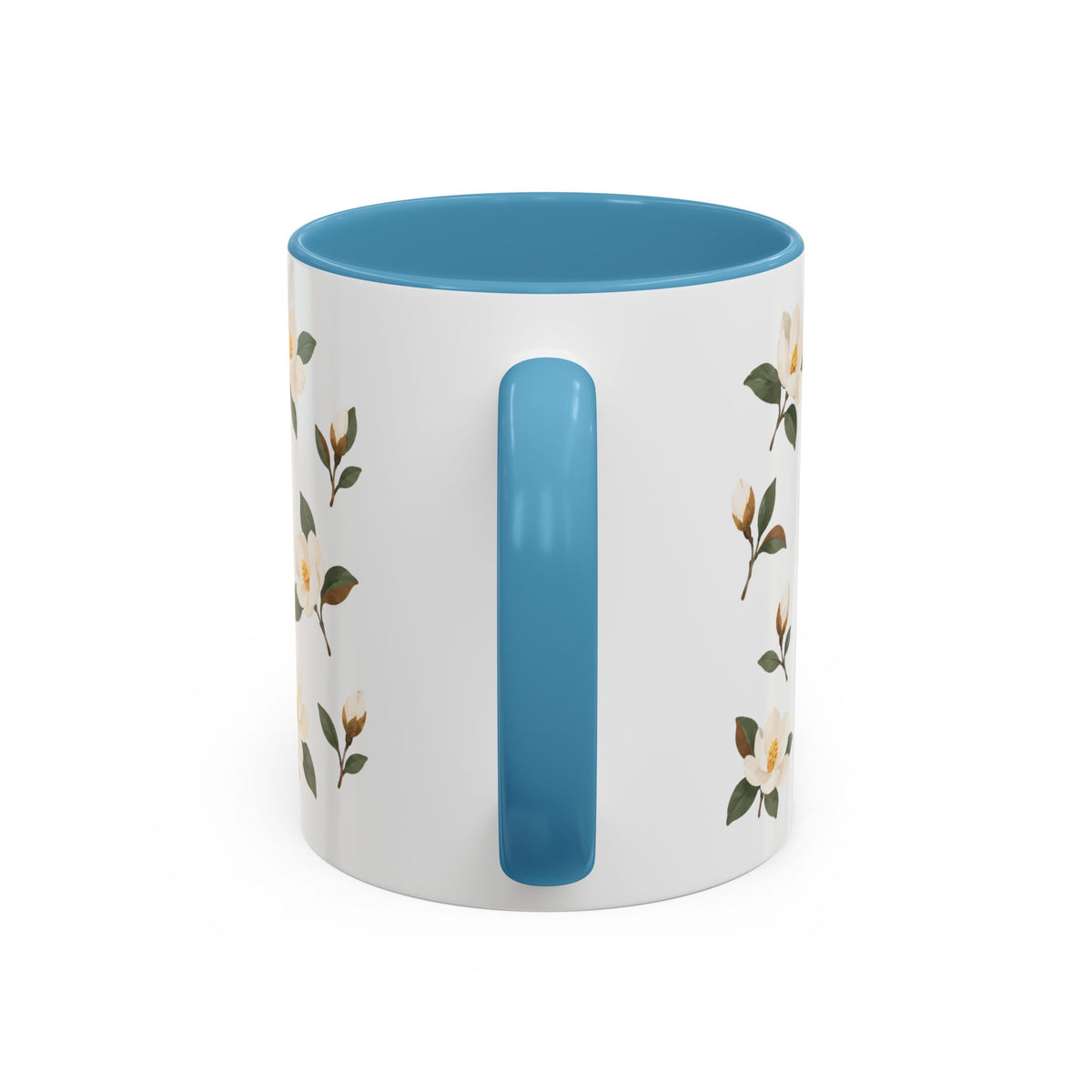 Mississippi Magnolia Mug, State Flower Floral Coffee Cup, 11oz Botanical Gift