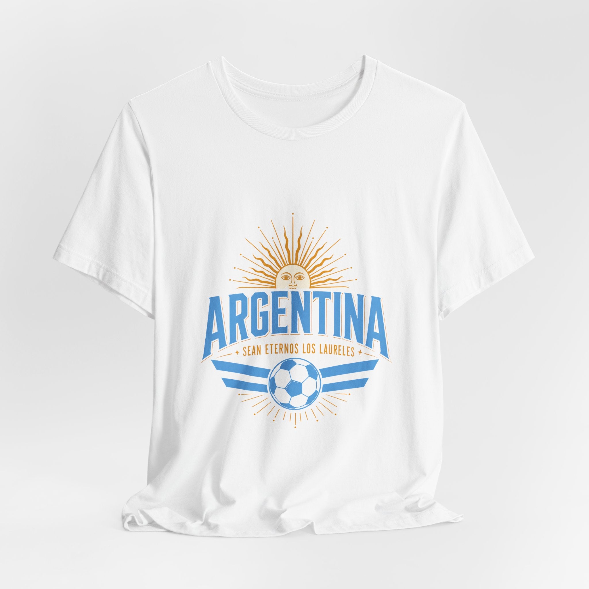 Argentina Soccer Spirit T-Shirt | Argentina Fan Tee | Sean Eternos Los Laureles Soccer Supporter Shirt
