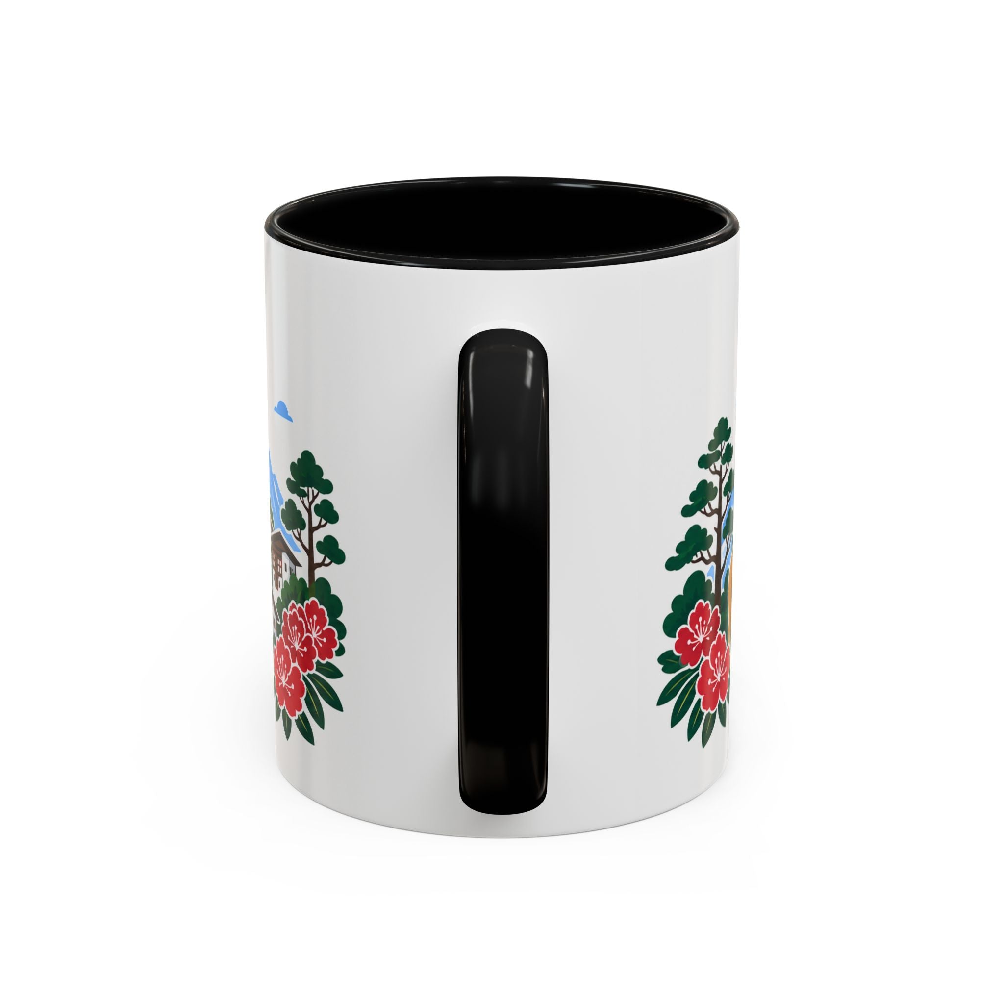 Bhutan Coffee Mug | Travel Souvenir Accent Mug | Country Gift Ceramic Cup 11oz 15oz