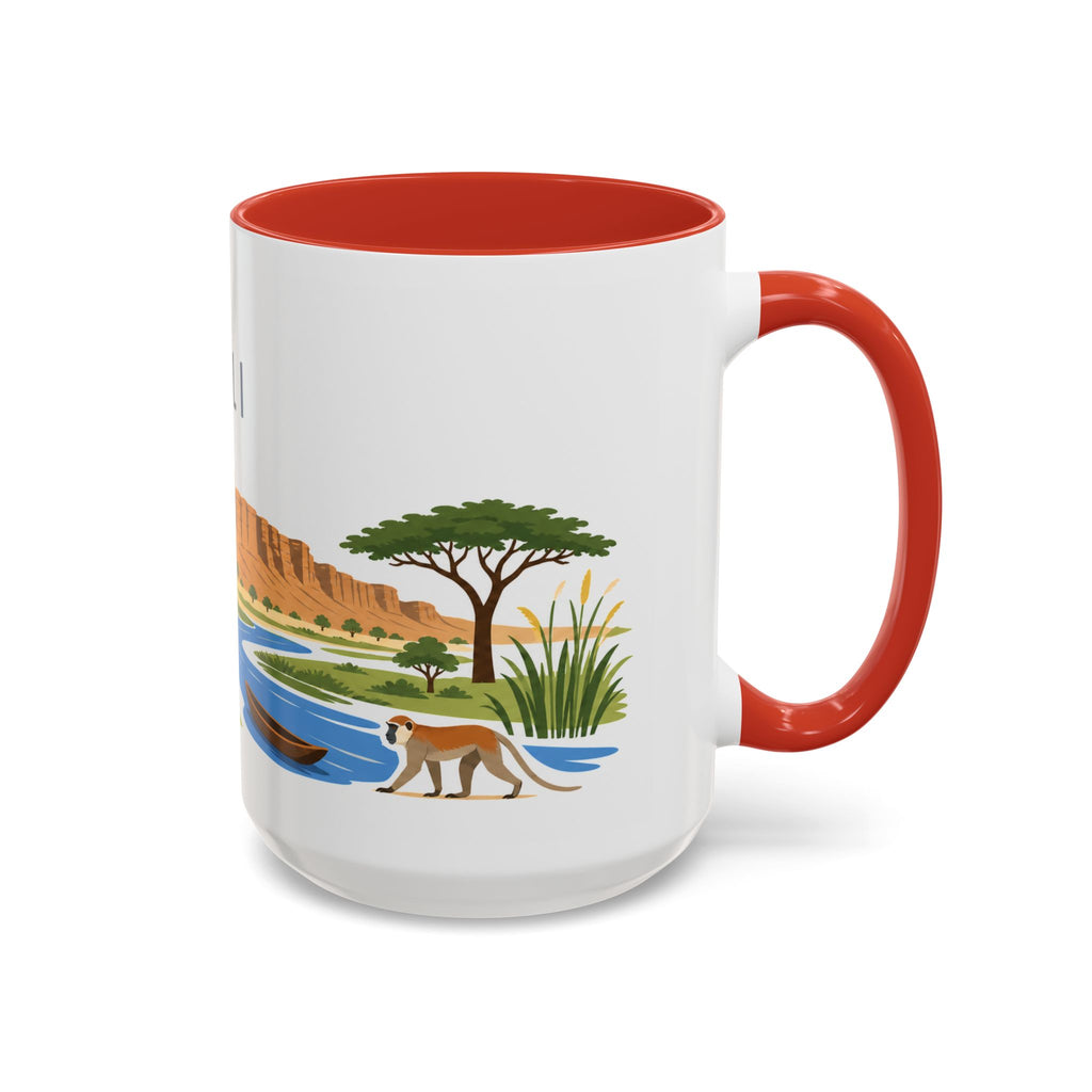 Mali Coffee Mug | Travel Souvenir Accent Mug | Country Gift Ceramic Cup 11oz 15oz