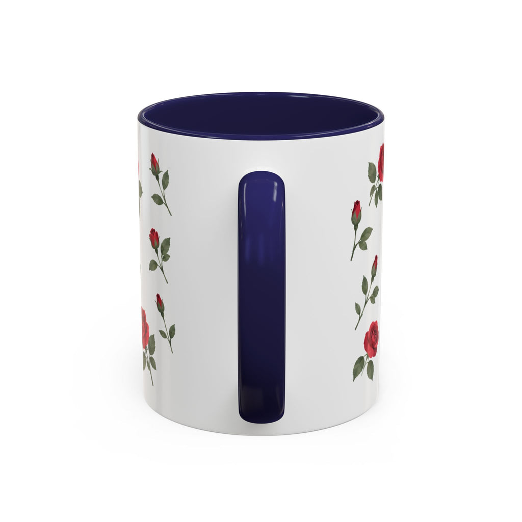 Oklahoma Oklahoma Rose Mug, State Flower Floral Coffee Cup, 11oz Botanical Gift