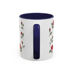Oklahoma Oklahoma Rose Mug, State Flower Floral Coffee Cup, 11oz Botanical Gift