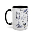 Dream Big Coffee Mug | Class of 2026 Graduation Gift | Accent Color Ceramic 11oz 15oz