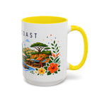 Ivory Coast Coffee Mug | Travel Souvenir Accent Mug | Place Gift Ceramic Cup 11oz 15oz