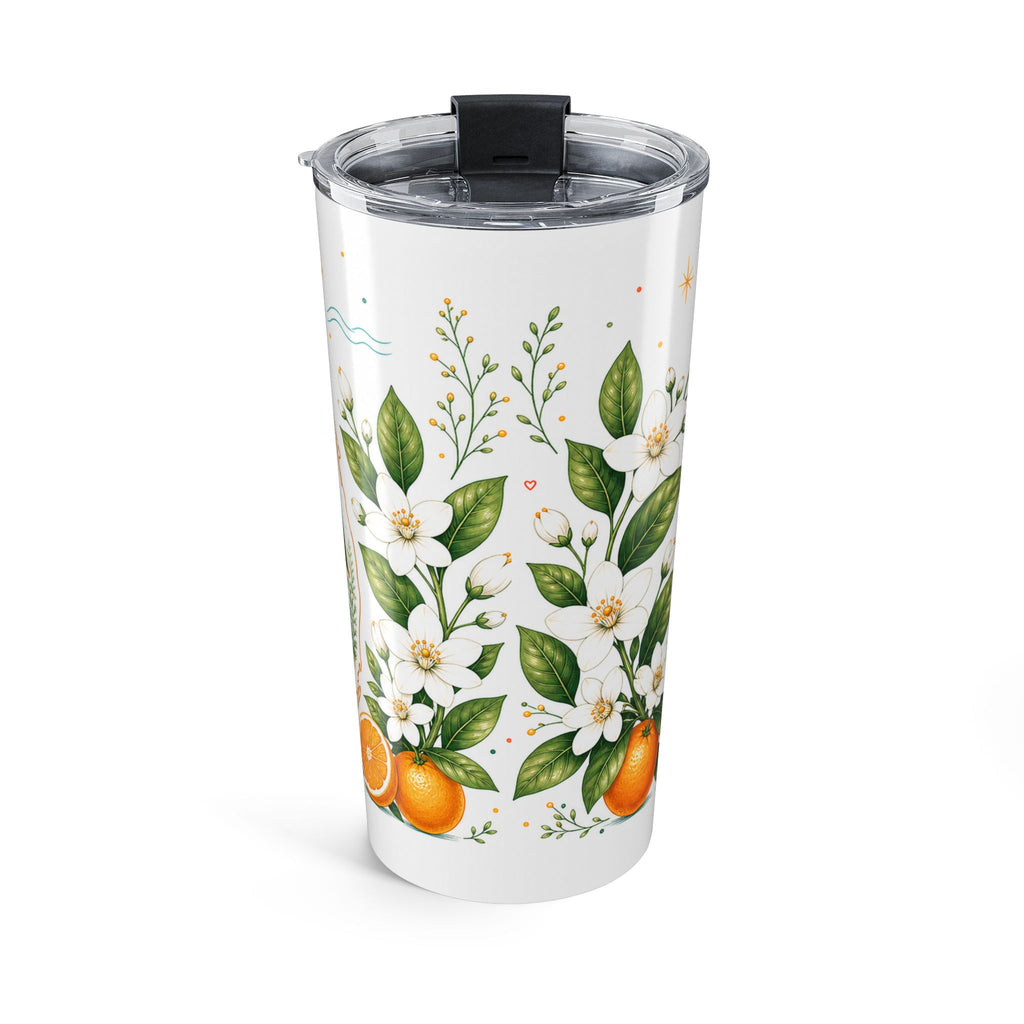 Florida State Flower 20oz Tumbler | Florida Botanical Gift | Insulated Stainless Steel Travel Cup