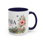 Malaysia Home Country Mug | Moving Away Gift | Long Distance Friendship | 11 oz 15 oz Accent Mug