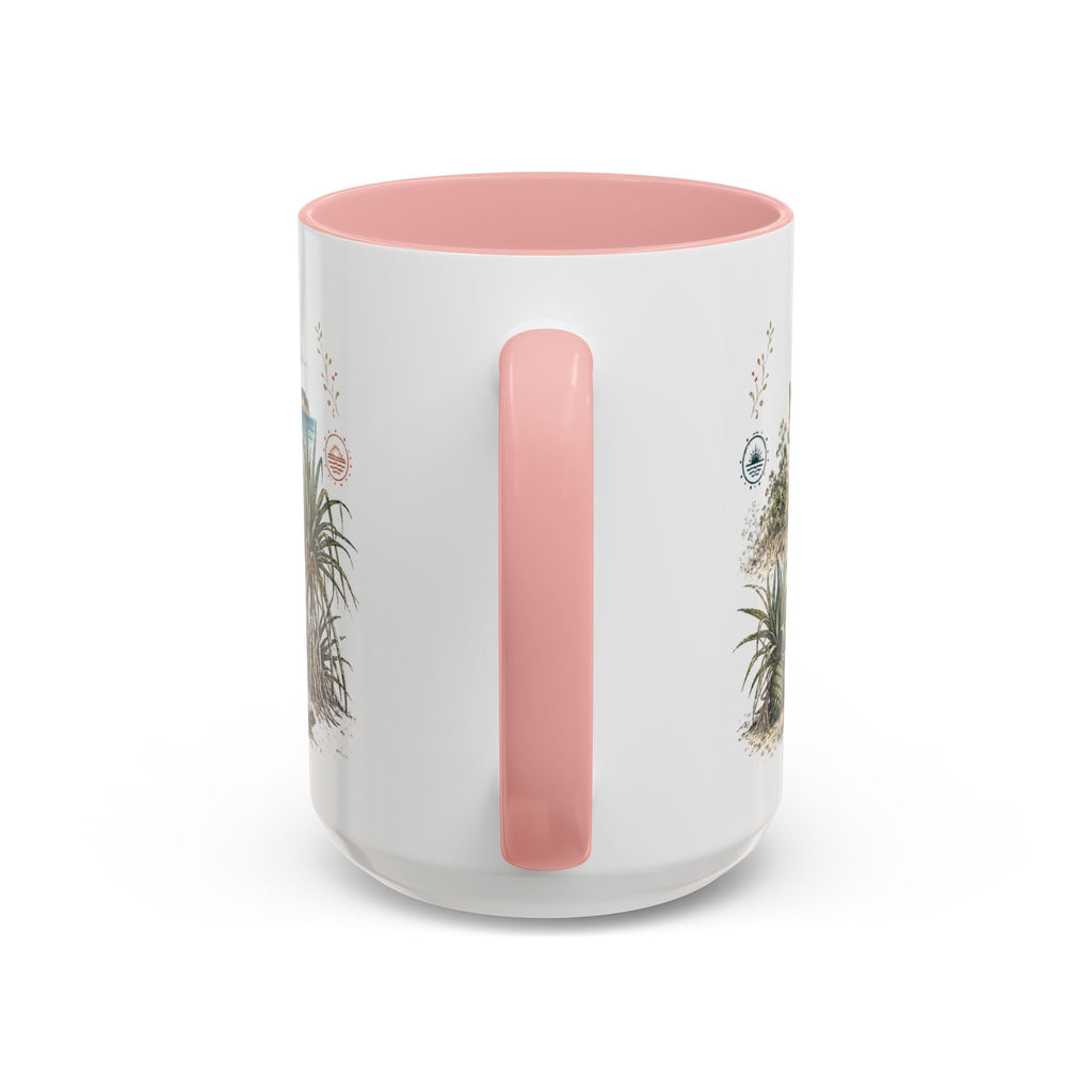 K'gari Mug, Australia Travel Souvenir, Bucket List Gift, Accent Ceramic Coffee Mug 11oz 15oz