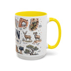 Zion National Park Coffee Mug | Hiking Camping Nature Gift | Accent Color Ceramic 11oz 15oz