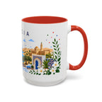 Tunisia Coffee Mug | Travel Souvenir Accent Mug | Place Gift Ceramic Cup 11oz 15oz