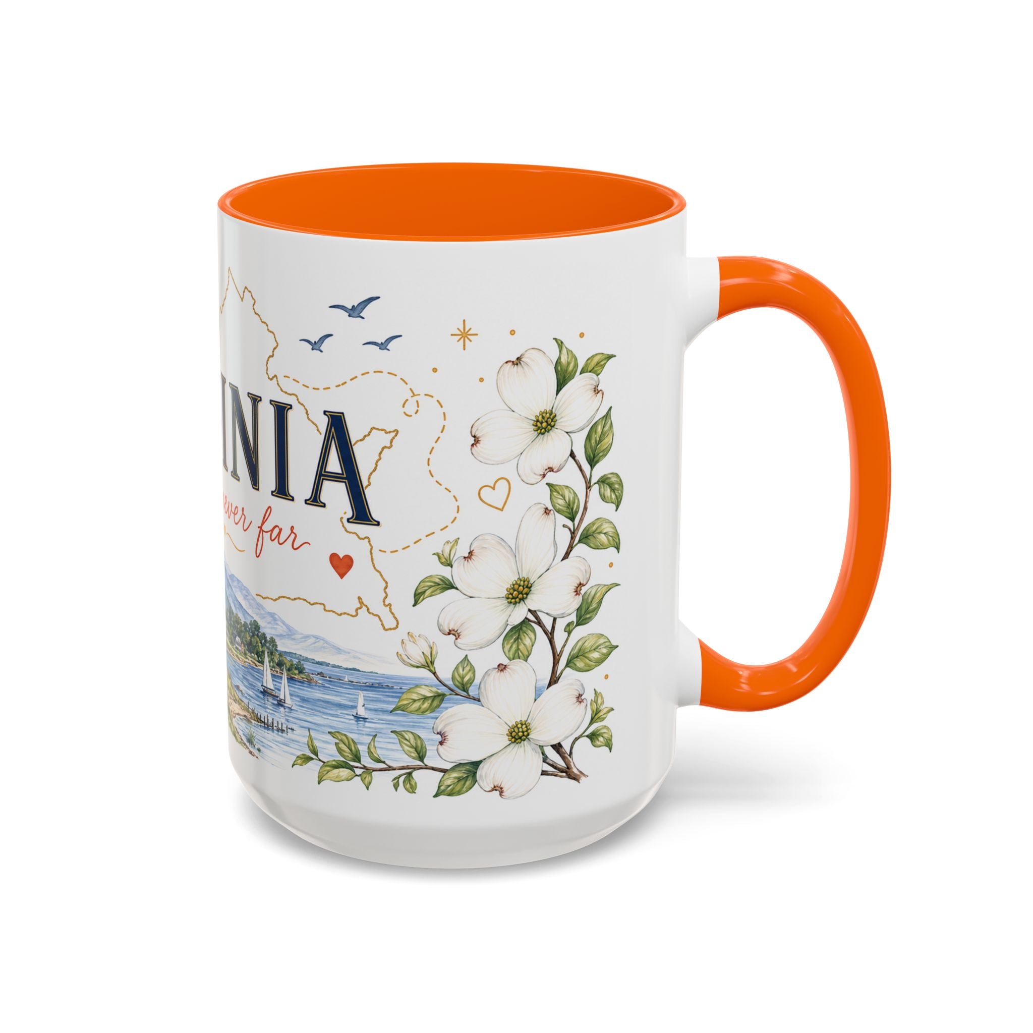 Virginia Home State Mug | Moving Away, Long Distance Friendship Gift Cup