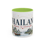 Thailand Home Country Mug | Moving Away Gift | Long Distance Friendship | 11 oz 15 oz Accent Mug