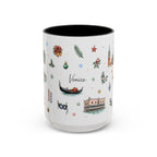 Venice Christmas Mug | Watercolor City Souvenir, Travel Memory Cup
