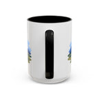 Wrangell-St. Elias National Park Coffee Mug | Solid Color Block Park Souvenir | 11oz 15oz Accent Mug