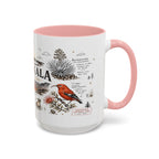 Haleakala National Park Coffee Mug | Hawaii Maui Sunrise Crater Gift | Accent Color Ceramic 11oz 15oz