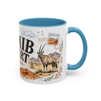 Namib Desert Coffee Mug | Travel Destination Souvenir Gift | Accent Color Ceramic 11oz 15oz