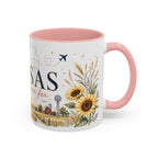 Kansas Home State Mug | Sunflower Prairie Landscape Coffee Cup
