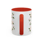 Virginia American Dogwood Mug, State Flower Floral Coffee Cup, 11oz Botanical Gift
