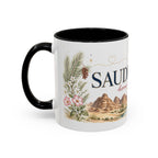 Saudi Arabia Home Country Mug | Moving Away Gift | Long Distance Friendship | 11 oz 15 oz Accent Mug