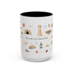 Mammoth Cave National Park Christmas Mug | Watercolor Travel Souvenir | Holiday Gift | Accent Ceramic Coffee Cup 11oz 15oz