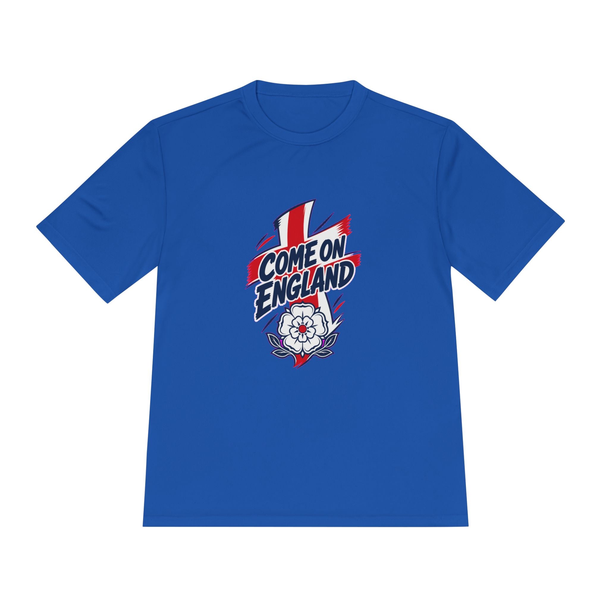 England Soccer Fan Tee, Come On England Sport Shirt