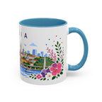 Serbia Coffee Mug | Travel Souvenir Accent Mug | Place Gift Ceramic Cup 11oz 15oz
