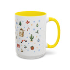 Las Vegas Christmas Mug | Watercolor City Souvenir, Travel Memories (11oz, 15oz)