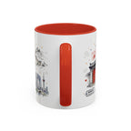 Beijing Coffee Mug | China Souvenir Travel Gift | Accent Color Ceramic 11oz 15oz