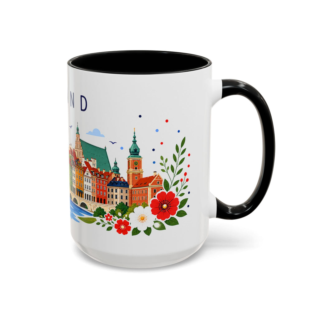 Poland Coffee Mug | Travel Souvenir Accent Mug | Place Gift Ceramic Cup 11oz 15oz